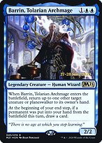 Barrin, Arquimago Tolariano — Core Set 2021 Promos 45s