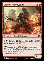Goblin Pele-de-cascalho — Ravnica: Clue Edition 137