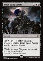 Zênite do Sol Negro — Lorwyn Eclipsed Commander 71