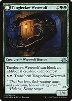 Lobisomem Dedolongo // Emaranhadora Fibrosa — Eldritch Moon 174