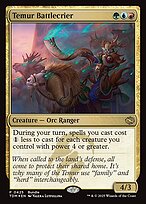 Temur Battlecrier — Tarkir: Dragonstorm 425