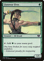 Elfos de Llanowar — Commander 2014 204