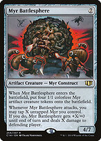 Esfera de Batalha Myr — Commander 2014 254