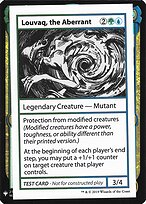 Louvaq, the Aberrant — Mystery Booster Playtest Cards 2019 95