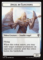 Angel of Sanctions — Aetherdrift Commander Tokens 1