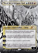 Nicol Bolas, Dragão-deus — More Borderless Planeswalkers 1246