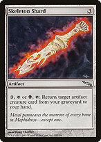 Fragmento de Esqueleto — Mirrodin 242