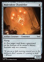 Malevolent Chandelier — Duskmourn: House of Horror 252