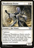 Orador Trovejante — Strixhaven: School of Mages 35
