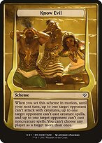 Know Evil — Archenemy: Nicol Bolas Schemes 8★