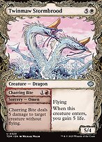 Twinmaw Stormbrood // Charring Bite — Tarkir: Dragonstorm 320
