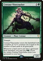 Centauro das Lianas Esmagadoras — Commander 2018 135