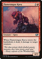 Kavu de Língua Flamejante — Commander 2014 176