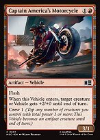 Captain America's Motorcycle — Marvel Super Heroes Commander 681