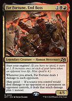 Far Fortune, End Boss — Aetherdrift Promos 203p