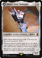 Prowl, Stoic Strategist // Prowl, Pursuit Vehicle — Transformers 1