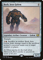 Bosh, Golem de Ferro — Commander 2014 230