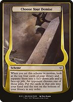 Choose Your Demise — Archenemy: Nicol Bolas Schemes 4★