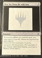 May the Mana Be with You — Unknown Event CC03