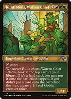 Rulik Mons, Chefona do Viveiro — Dominaria United 357