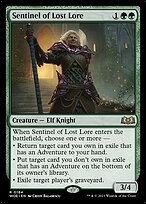 Sentinela do Saber Perdido — Wilds of Eldraine 184