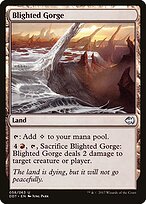 Desfiladeiro Flagelado — Duel Decks: Merfolk vs. Goblins 58