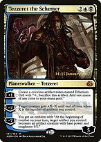 Tezzeret, o Maquinador — Aether Revolt Promos 137s