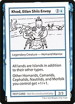 Khod, Etlan Shiis Envoy — Mystery Booster Playtest Cards 2021 24