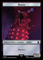 Dalek — Doctor Who Tokens 12