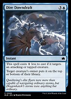 Dire Downdraft — Bloomburrow 46