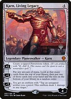 Karn, Living Legacy — Dominaria United Promos 1p