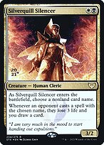 Silenciadora de Platinopena — Strixhaven: School of Mages Promos 234s
