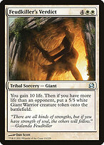 Veredito de Feudocida — Modern Masters 15