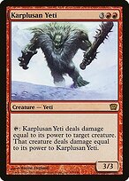 Yeti Karplusano — Ninth Edition 198★