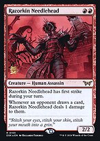 Razorkin Needlehead — Duskmourn: House of Horror Promos 153s