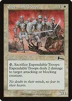 Tropas Dispensáveis — Urza's Legacy 8