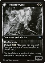 Geist das Lâminas Gêmeas // Invocação das Lâminas Gêmeas — Innistrad: Double Feature 307