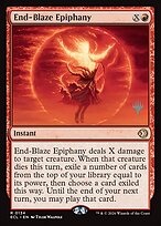 End-Blaze Epiphany — Lorwyn Eclipsed Promos 134p