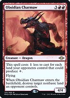 Gorja Ardente de Obsidiana — Modern Horizons 2 Promos 137s
