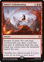 Litoformação de Nahiri — Zendikar Rising Promos 151p