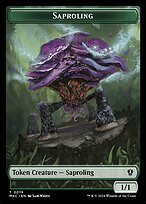 Saproling — Murders at Karlov Manor Commander Tokens 19