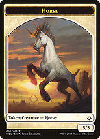 Horse — Hour of Devastation Tokens 10