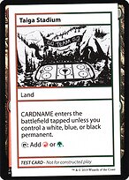 Taiga Stadium — Mystery Booster Playtest Cards 2021 120