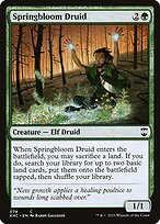 Druida do Florescimento — Kaldheim Commander 74