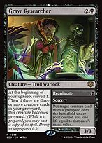 Grave Researcher // Reanimate — Secrets of Strixhaven Promos 85p