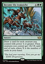 Become the Avalanche — Tarkir: Dragonstorm Commander 43