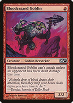 Goblin Sedento de Sangue — Magic 2011 125