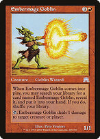 Mago Ígneo Goblin — Onslaught 200