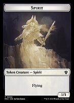 Spirit — Murders at Karlov Manor Commander Tokens 4