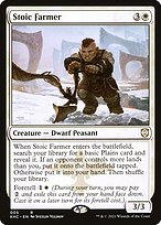 Fazendeiro Estoico — Kaldheim Commander 5